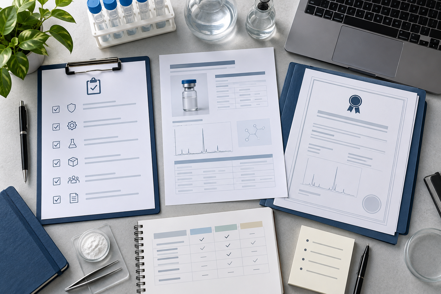 Research laboratory procurement documentation